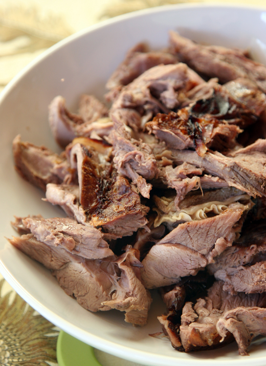 Slow Roasted Goat Leg From Chaffin Family Orchards The Nourished Caveman